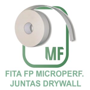 FP Fita de Papel Microperfurado para Juntas de Drywall