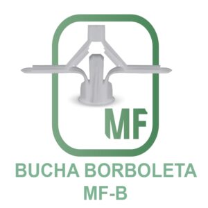 MF-B Bucha Borboleta Em Nylon