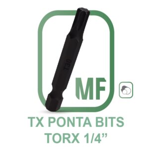 TX Ponta (Bits) Torx Encaixe 1/4"